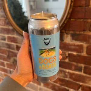 Homemade beer candle!